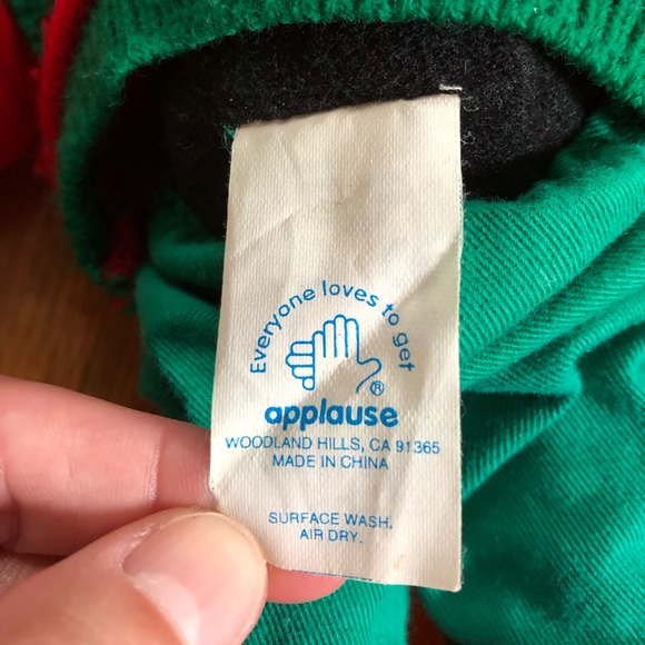 Vintage Applause Christmas Mickey With Hat & Sweater - Picture 5 of 7